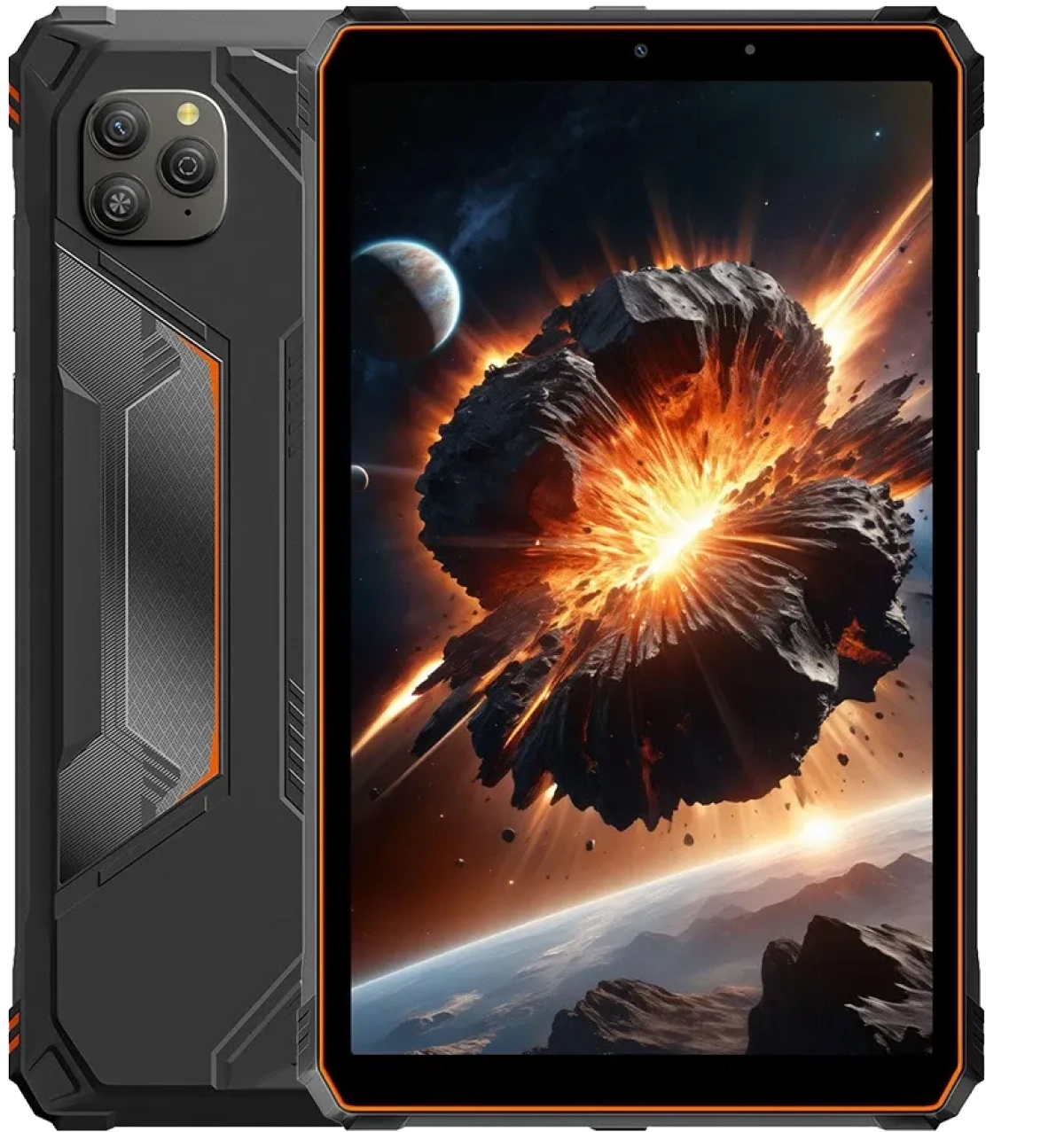 Таблет Blackview Active 5 Rugged Tab - 8.68inch FHD+ IPS 800*1340 90Hz - 8GB+128GB - 13MP/16MP - 6600mAh, 18W - Черен/Оранжевна ниска цена с бърза доставка - BestPC.BG