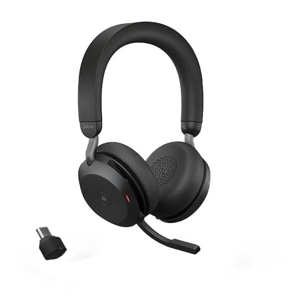 Bluetooth слушалки Jabra Evolve2 75, USB-C, MS Teams, ANCна ниска цена с бърза доставка - BestPC.BG