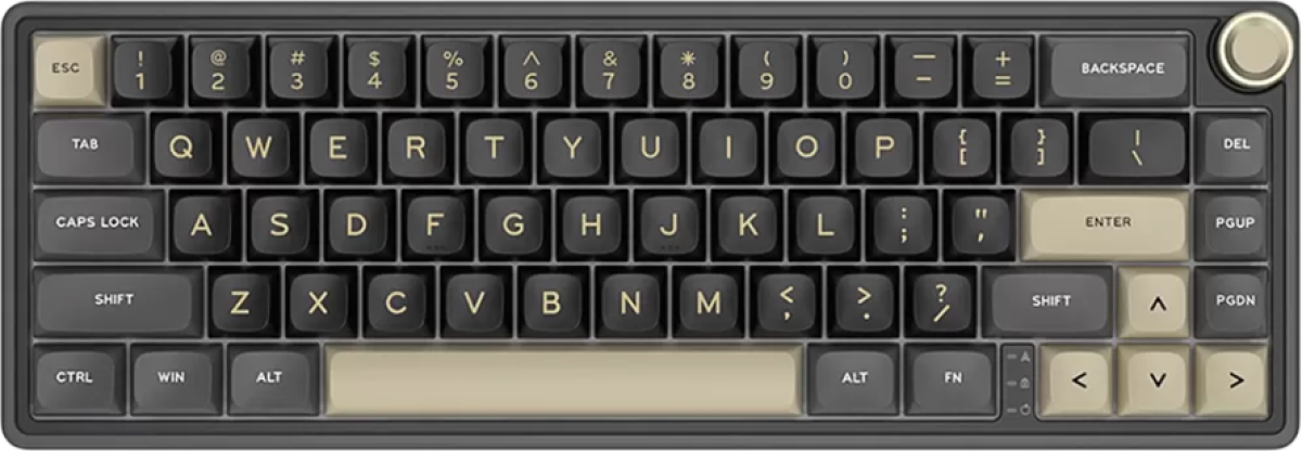 Клавиатура ROYAL KLUDGE R65 Phantom Gaming Keyboard Chartreuse switchна ниска цена с бърза доставка - BestPC.BG