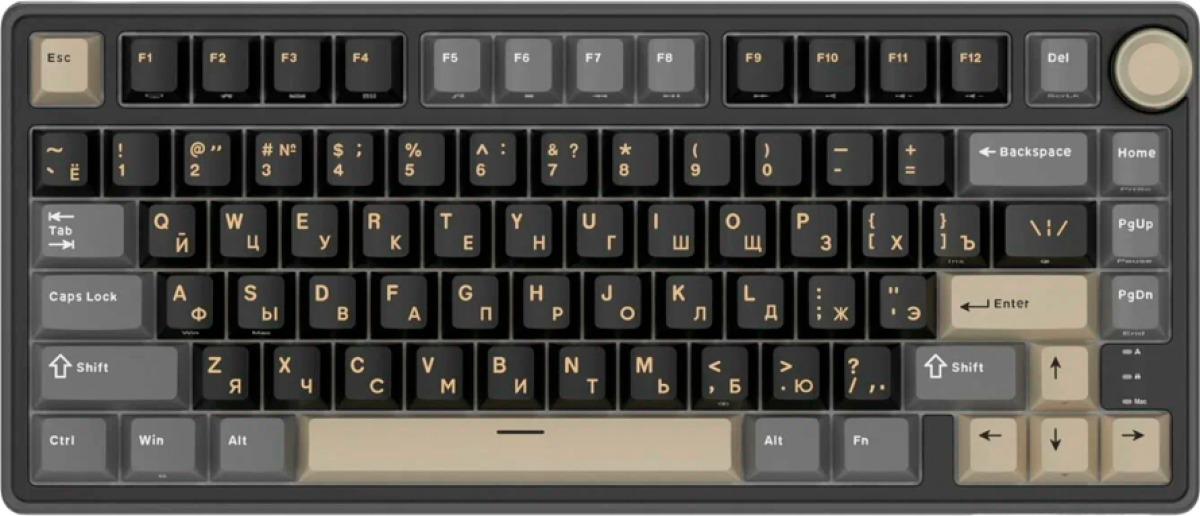 Клавиатура ROYAL KLUDGE R75 Phantom Gaming Keyboard K silver switchна ниска цена с бърза доставка - BestPC.BG