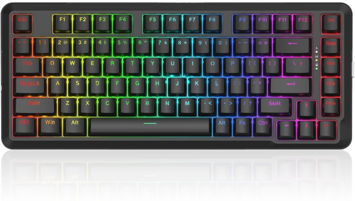 Геймърска безжична клавиатура Redragon Stormrazor Pro, RGB осветление, чернана ниска цена с бърза доставка - BestPC.BG
