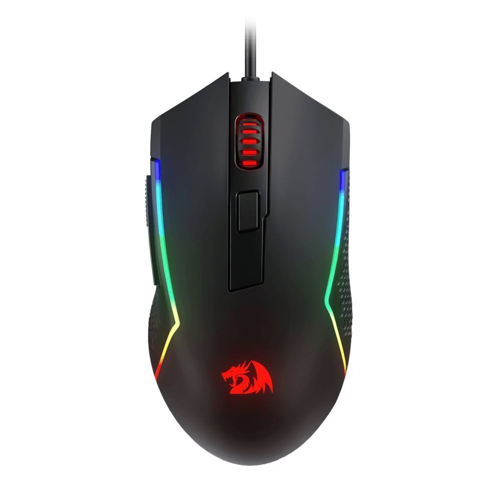 Геймърска мишка Redragon Trident Basic M616-RGB с RGB осветление - чернана ниска цена с бърза доставка - BestPC.BG