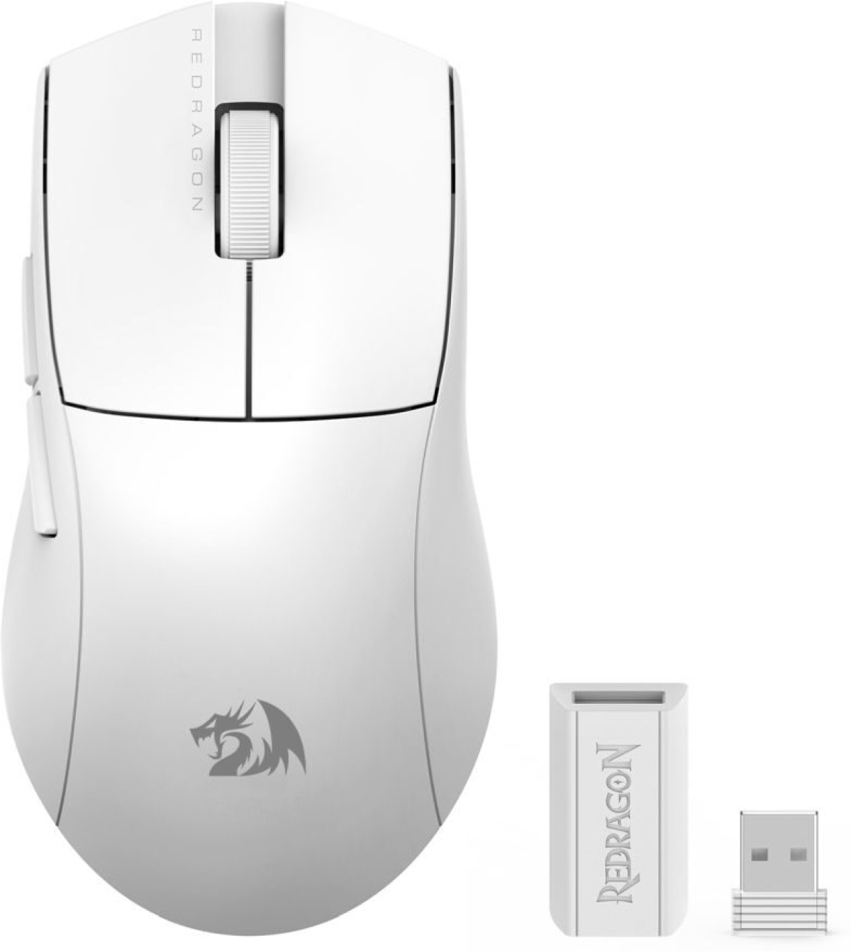 Безжична Bluetooth и кабелна геймърска мишка Redragon K1ng Lite 1K M916W-LIT-1K - бялана ниска цена с бърза доставка - BestPC.BG