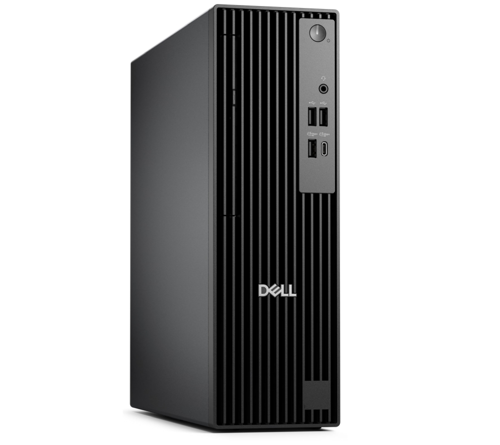 Компютър Dell Pro Slim QCS1255, AMD Ryzen 7 8700G, 16GB DDR5, 512GB SSD NVMe, 1x HDMI, 1x Display Port, 802.11ax, USB Type-C, Bluetoothна ниска цена с бърза доставка - BestPC.BG