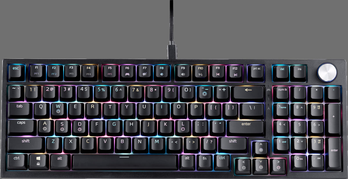 Геймърска клавиатура AData XPG Sorcerer RGB, чернана ниска цена с бърза доставка - BestPC.BG