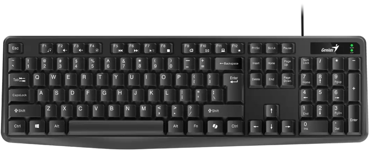 Клавиатура Genius с БДС кирилизацияна ниска цена с бърза доставка - BestPC.BG