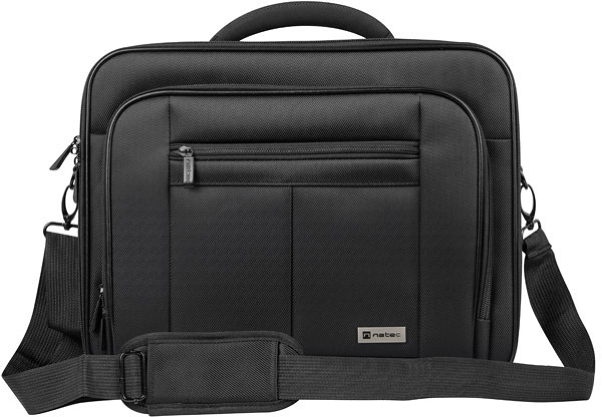 Natec laptop bag Boxer 15.6" Blackна ниска цена с бърза доставка - BestPC.BG