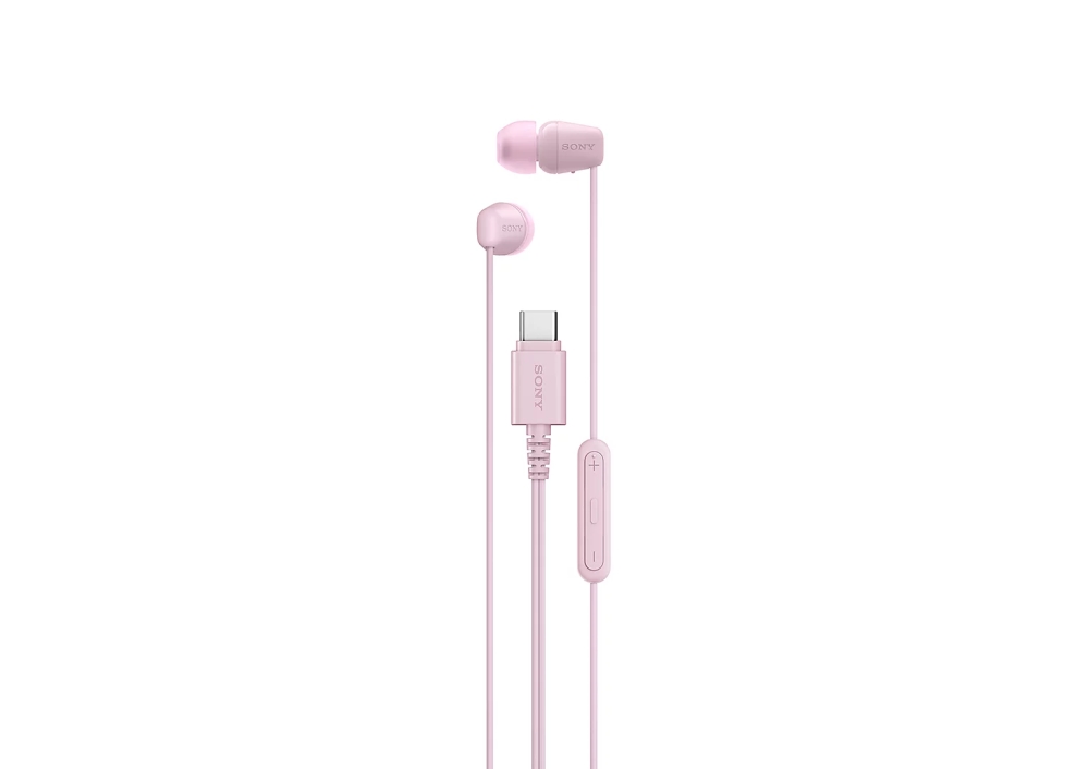 Слушалки Sony Headset IER-EX15C USB-C, Pinkна ниска цена с бърза доставка - BestPC.BG