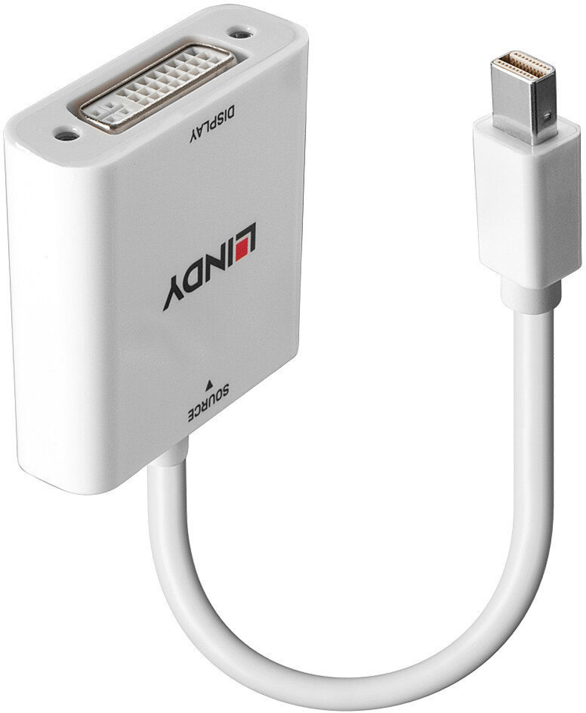 Mini DisplayPort към DVI конвертор Lindyна ниска цена с бърза доставка - BestPC.BG