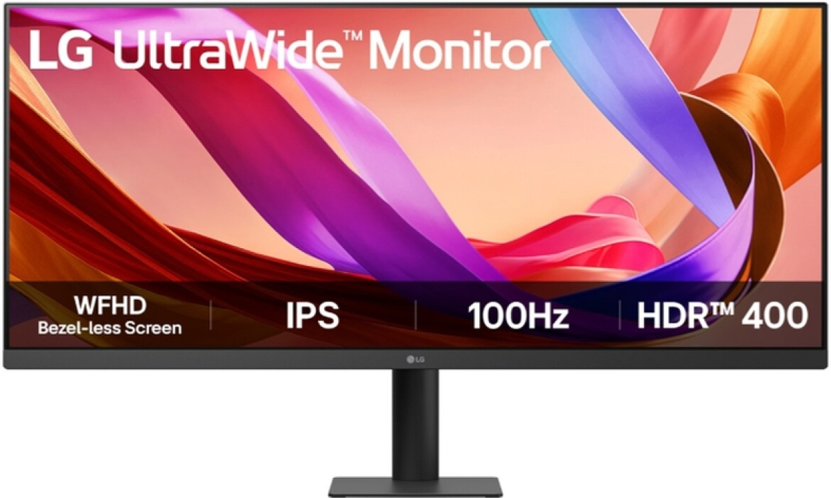 Монитор LG 34U511A-B, 34" UltraWide 21:9, IPS, 100 Hz, 5ms, 1000:1, 400cd/m2, WFHD 2560x 1080, , HDMI, DP, Blackна ниска цена с бърза доставка - BestPC.BG