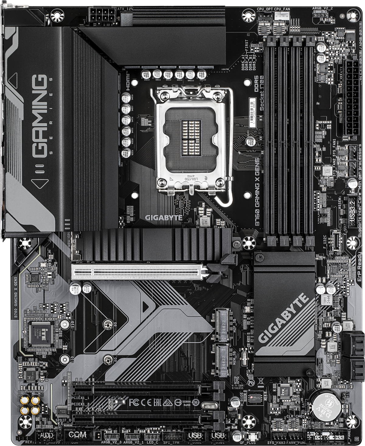 Дънна платка Gigabyte B760 Gaming X GEN5, socket 1700на ниска цена с бърза доставка - BestPC.BG