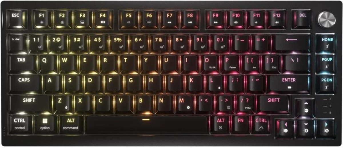 Геймърскa безжична-блутут механична клавиатура Corsair K65 Plus RGB 75%на ниска цена с бърза доставка - BestPC.BG