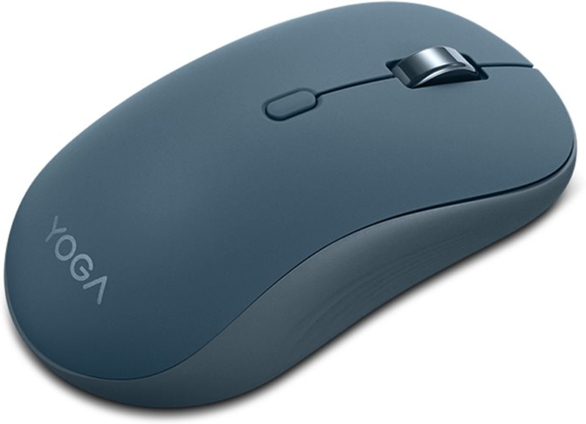 Мишка LENOVO Yoga, Безжична Bluetooth, 4000 dpi, 8 бутона, Синяна ниска цена с бърза доставка - BestPC.BG