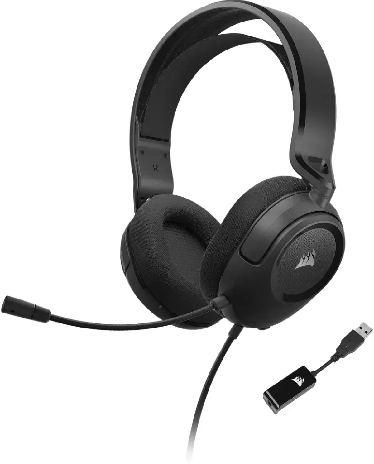 Геймърски слушалки с микрофон Corsair HS35 SURROUND v2 7.1 Dolby Audio 3.5mm-USBна ниска цена с бърза доставка - BestPC.BG