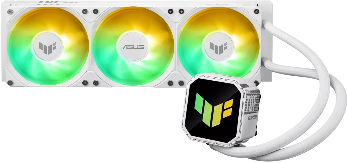 Водно охлаждане Охладител за процесор ASUS TUF Gaming LC III 360 ARGB White Editionна ниска цена с бърза доставка - BestPC.BG