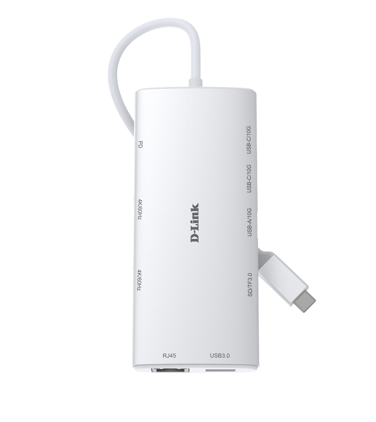 USB Хъб D-Link 10-in-1 USB-C Hubна ниска цена с бърза доставка - BestPC.BG