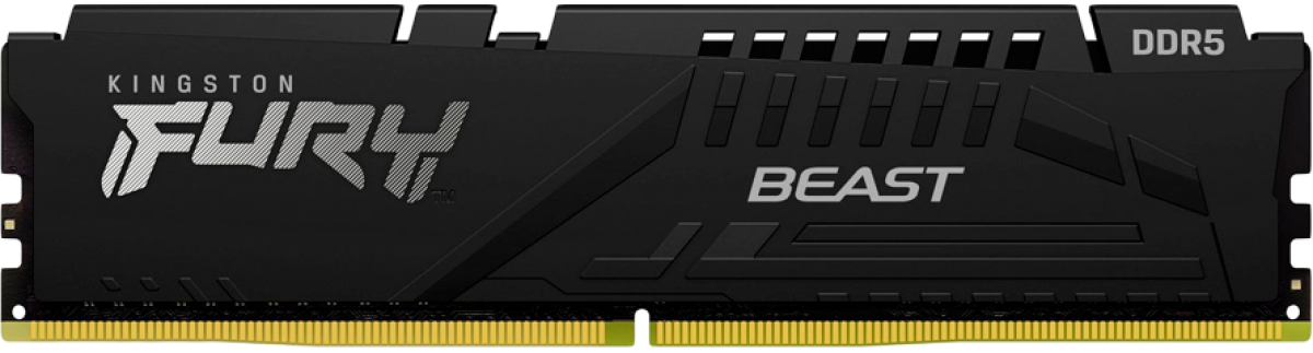 Памет 32GB DDR5 6000 Kingston FURY Beast Black EXPOна ниска цена с бърза доставка - BestPC.BG