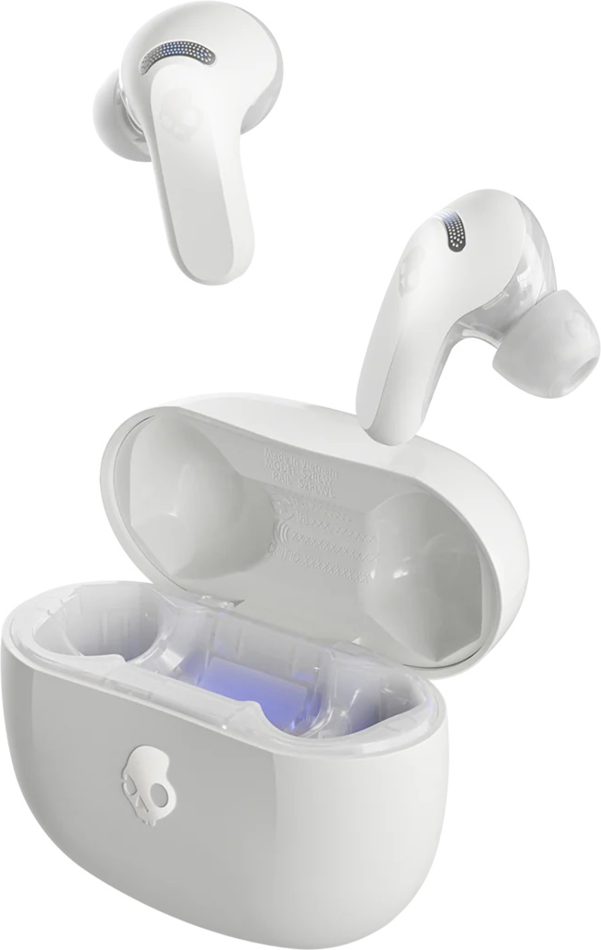 Безчижни слушалки Skullcandy Rail ANC, True Wireless, белина ниска цена с бърза доставка - BestPC.BG