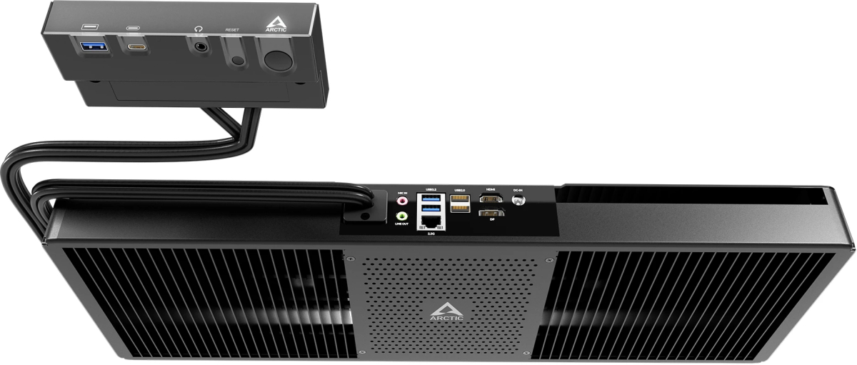 Компютър Arctic Under Desk PC - Senza 5700G Pro - Ryzen 7 5700G, 32GB DDR4, 1TB NVMe, Win 11 Proна ниска цена с бърза доставка - BestPC.BG