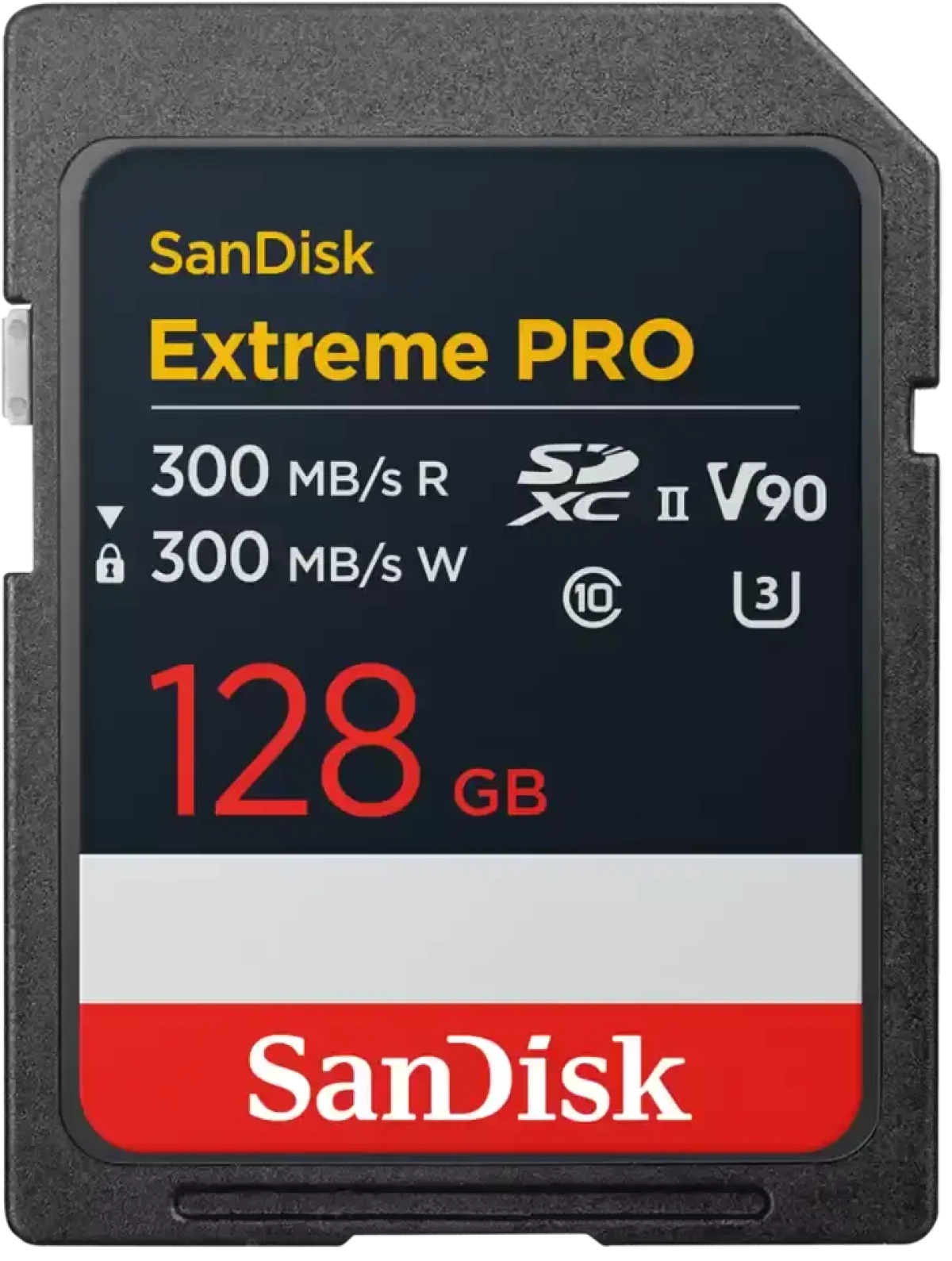 SanDisk Карта памет Extreme Pro SDXC 128GB 300MB-s  300Mb-s Class 10 V90 UHS-IIна ниска цена с бърза доставка - BestPC.BG