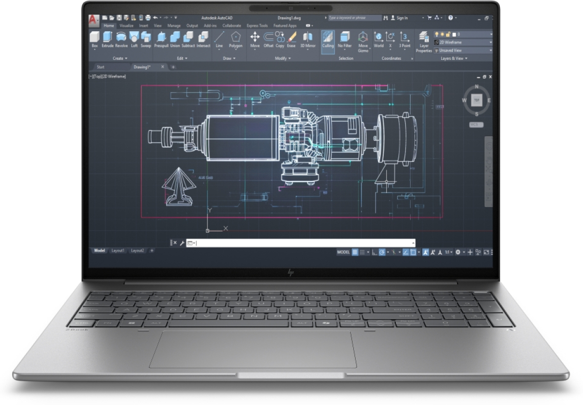 Лаптоп HP ZBook 8 G1i AI 16" Pike Silver, Intel Core Ultra 7 265H, 2TB SSD, 64GB DDR5, 16" 3840x2400, Windows 11 Proна ниска цена с бърза доставка - BestPC.BG