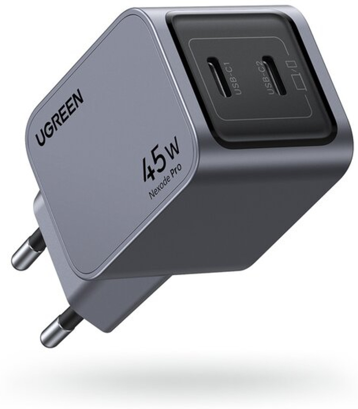 Принадлежност за смартфон Зарядно устройство Ugreen X707 NEXODE PRO 35008, 220V 2xUSB-C, GaN, 45Wна ниска цена с бърза доставка - BestPC.BG