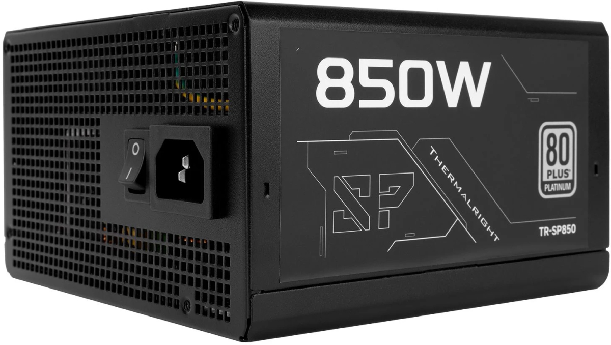 Захранване Thermalright захранване PSU ATX 3.1 850W Platinum - TR-SP850 Blackна ниска цена с бърза доставка - BestPC.BG
