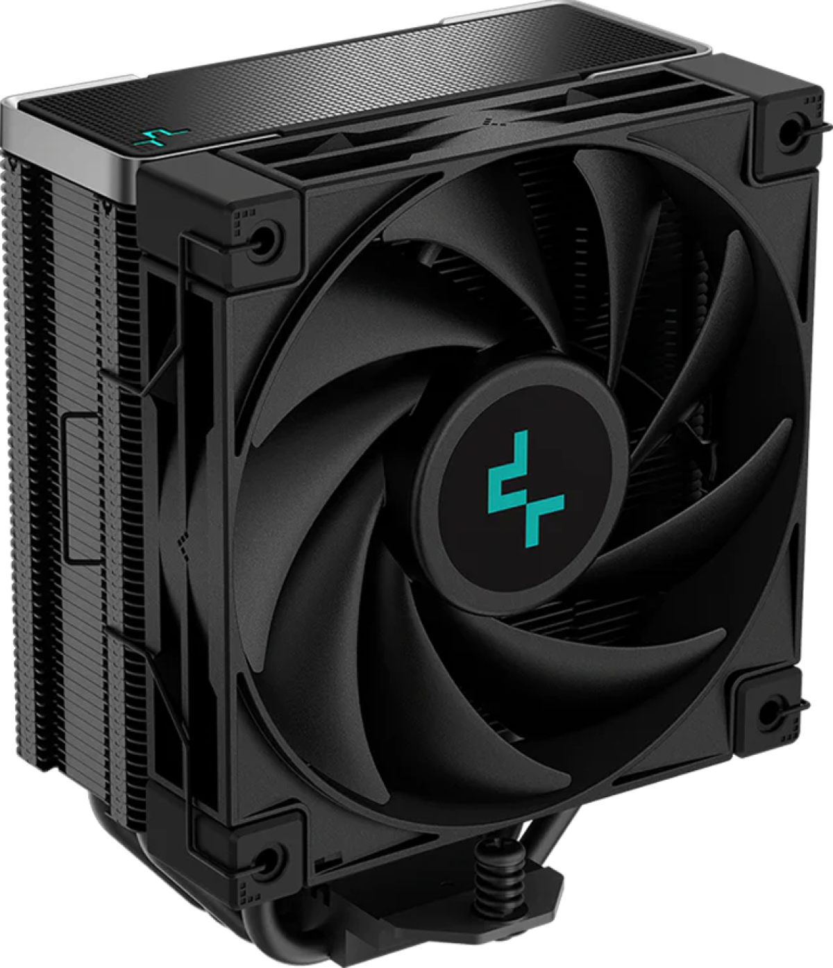 Охладител за процесор DeepCool AK400 Zero Dark, CPU Air Cooler, 1x120mm PWM Fan, TDP 220W, 4 Heatpipes, LGA1851-1700-1200-115x, AMD AM5-AM4на ниска цена с бърза доставка - BestPC.BG