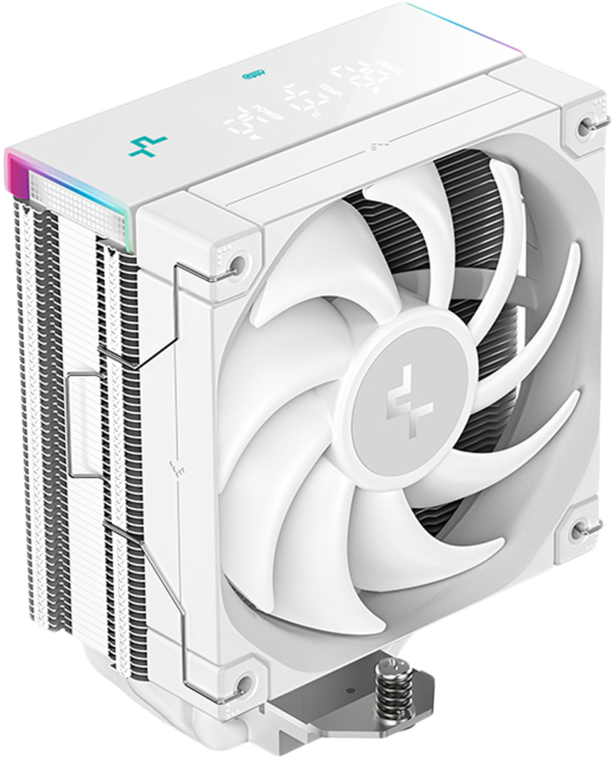 Охладител за процесор DeepCool AK400 DIGITAL PRO WH, CPU Air Cooler, 1x120mm FT12 SE PWM Fan, Digital Display, ARGB, Core Touch Technology 2.0на ниска цена с бърза доставка - BestPC.BG