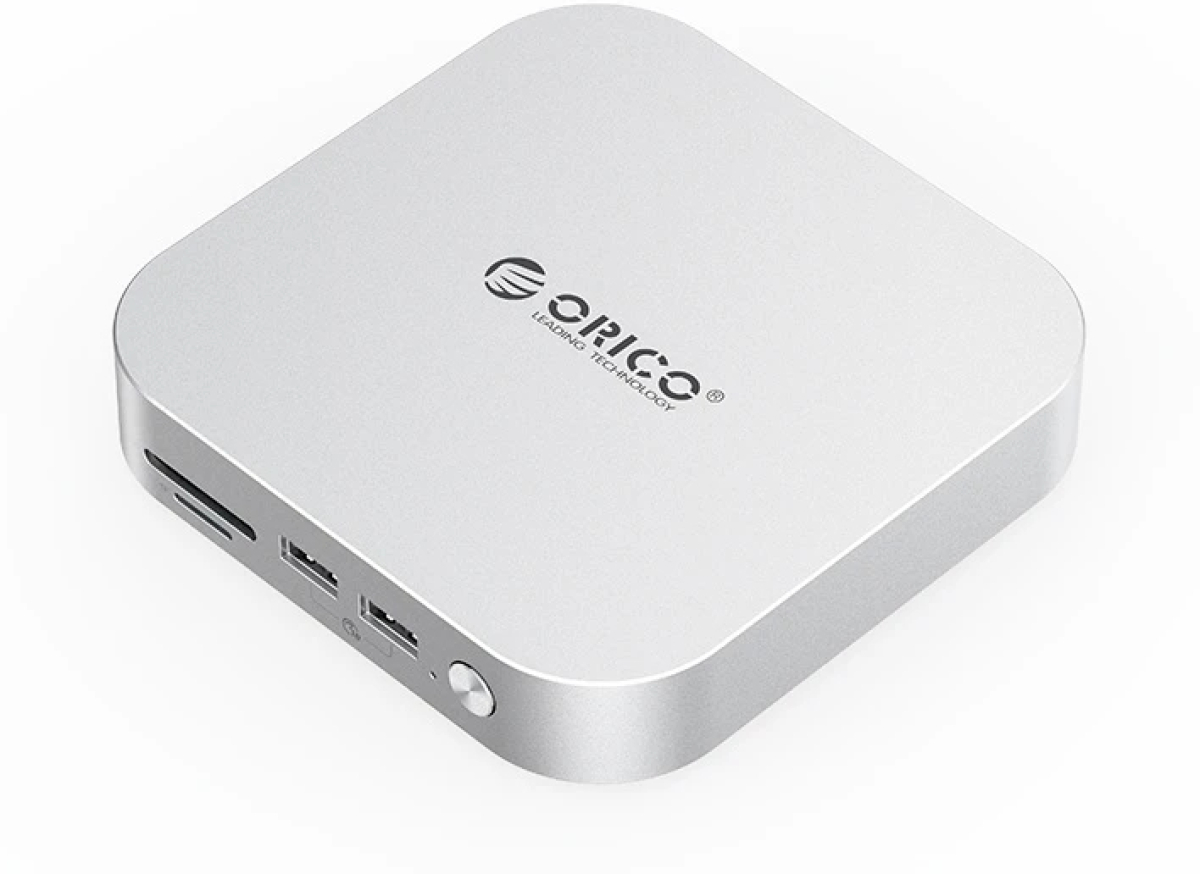 Orico докинг станция SSD Docking station M.2 NVMe - USB4(40Gbps) x 1, USB3.2 (10Gbps) x 3, M.2 SSD x 2, SD-TF 4.0 - MiniLink M47P-EU-SVна ниска цена с бърза доставка - BestPC.BG