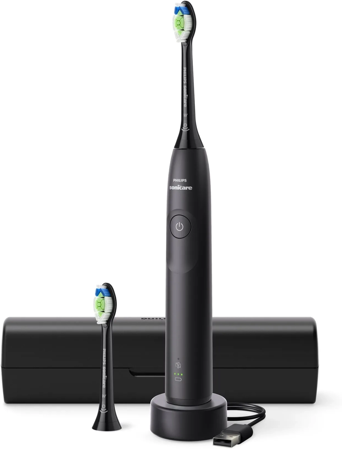 Четка за зъби Bundle PHILIPS Sonicare 5300 Електрическа HX7101-03 x 3, Sonic технология, черенна ниска цена с бърза доставка - BestPC.BG
