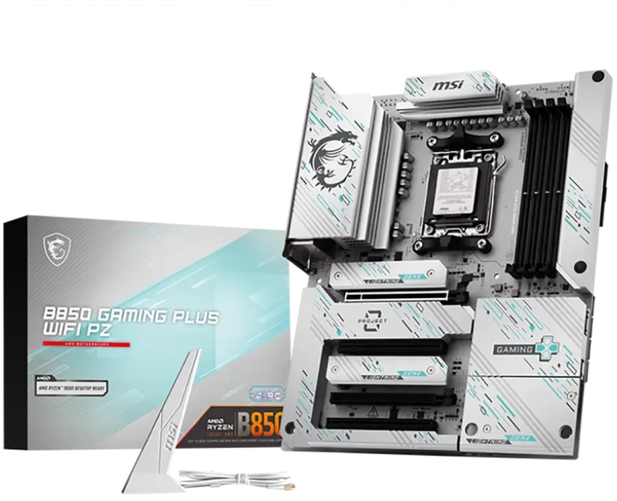 Дънна платка MSI B850 GAMING PLUS WIFI PZ, AM5, DDR5на ниска цена с бърза доставка - BestPC.BG