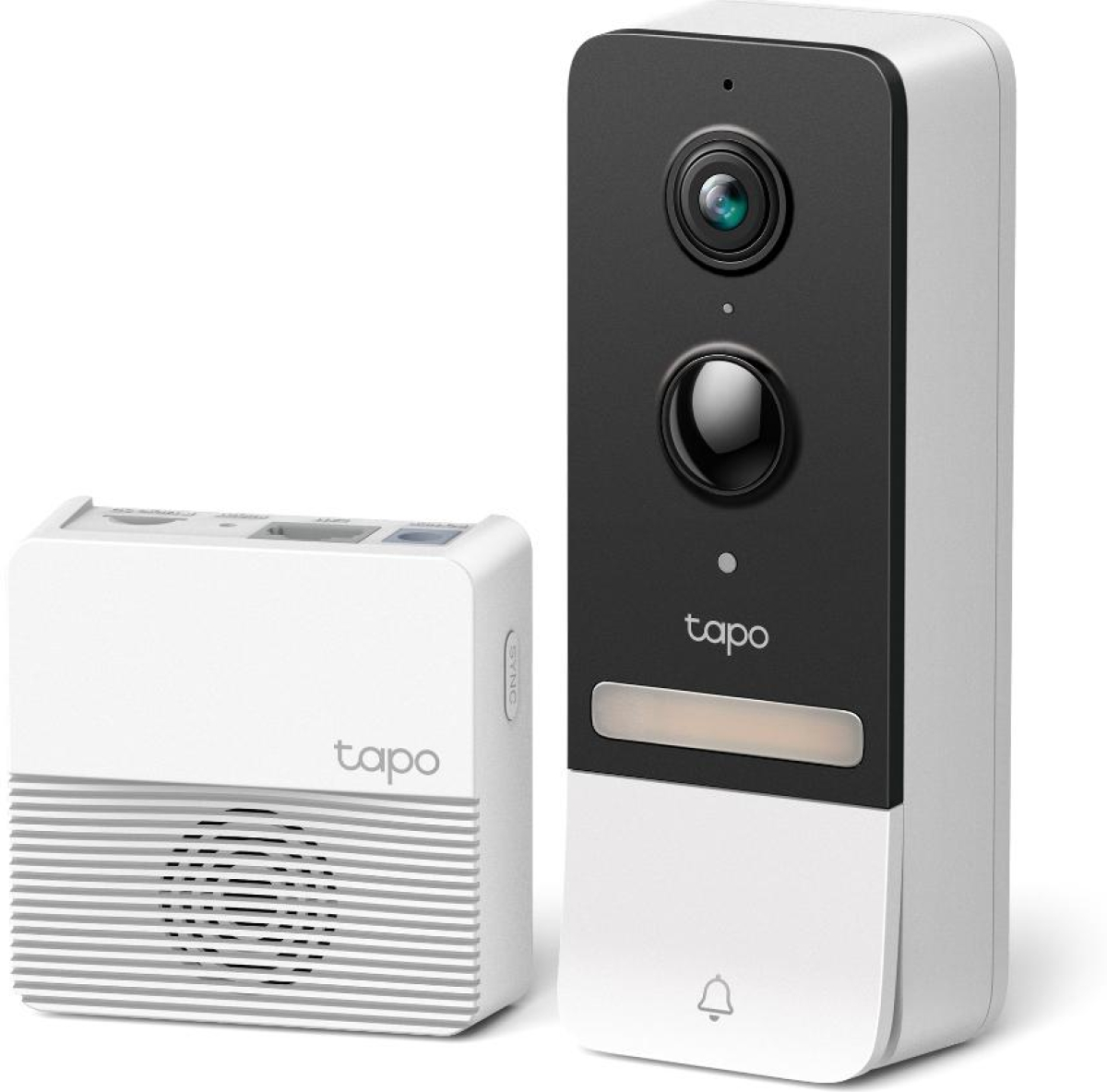 Продукт Видео звънец за врата Tapo D230S1, 2.4Ghz, 2K 5MP, Color Night Vision, акум.батерии, microSDна ниска цена с бърза доставка - BestPC.BG
