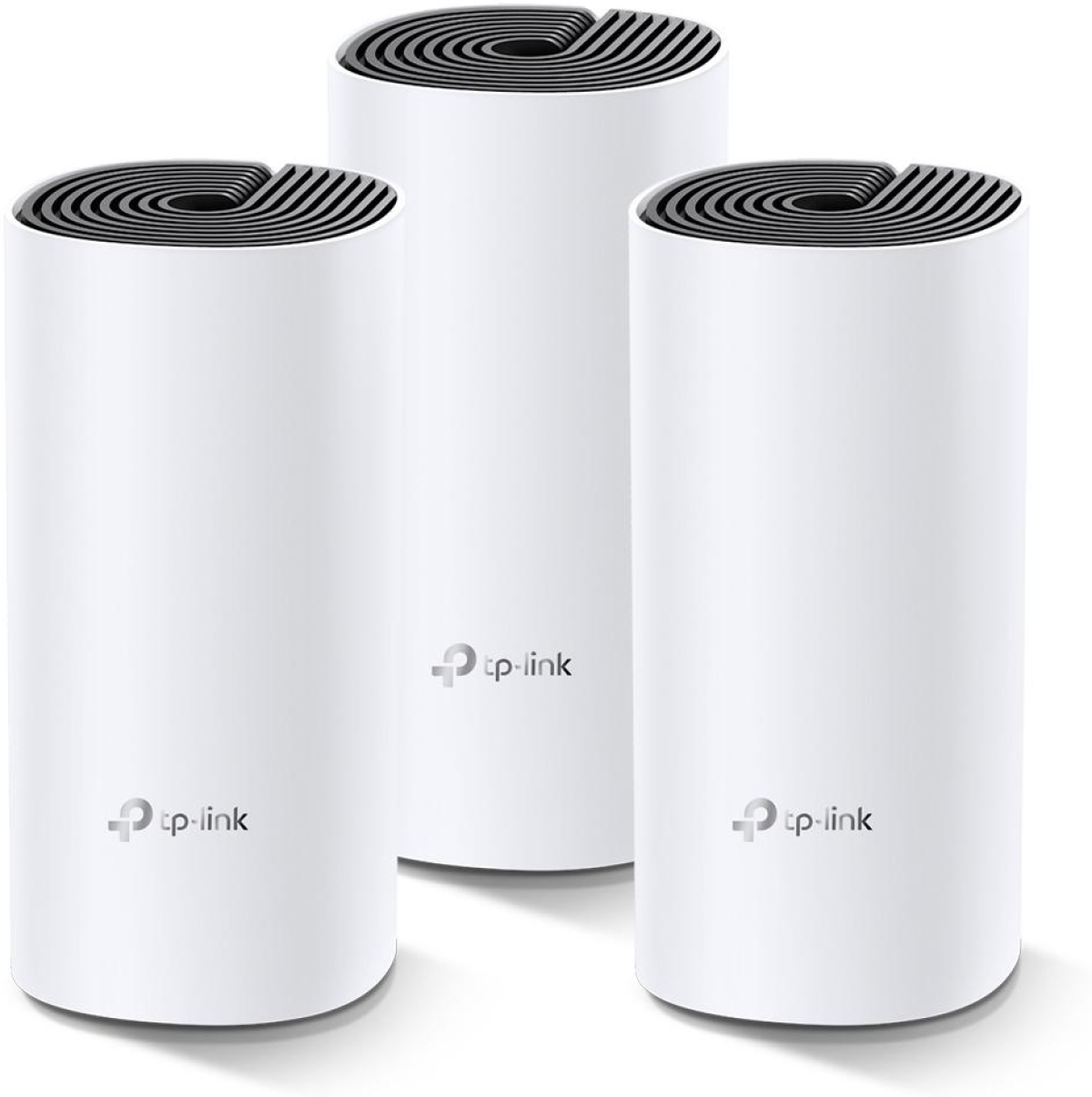 Безжични WiFi Mesh системa Безжичен рутер TP-Link Deco M4, AC1200, 2.4-5 GHz, 300 - 867 Mbps, Gigabit, 3 бр. в комплектна ниска цена с бърза доставка - BestPC.BG