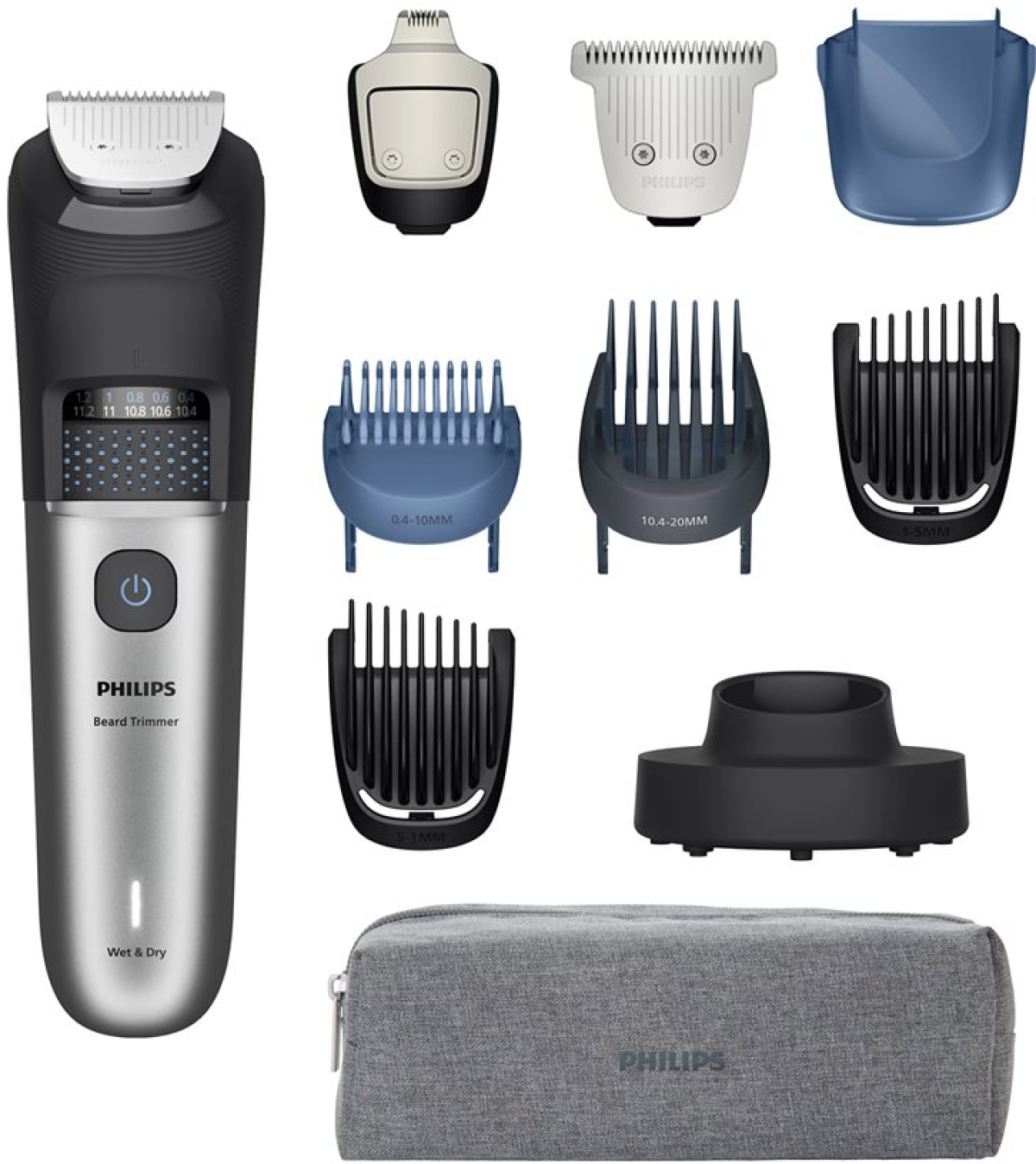 Тример PHILIPS Beard trimmer series 7000 120 minutes cordless use - 1 hour chargingна ниска цена с бърза доставка - BestPC.BG