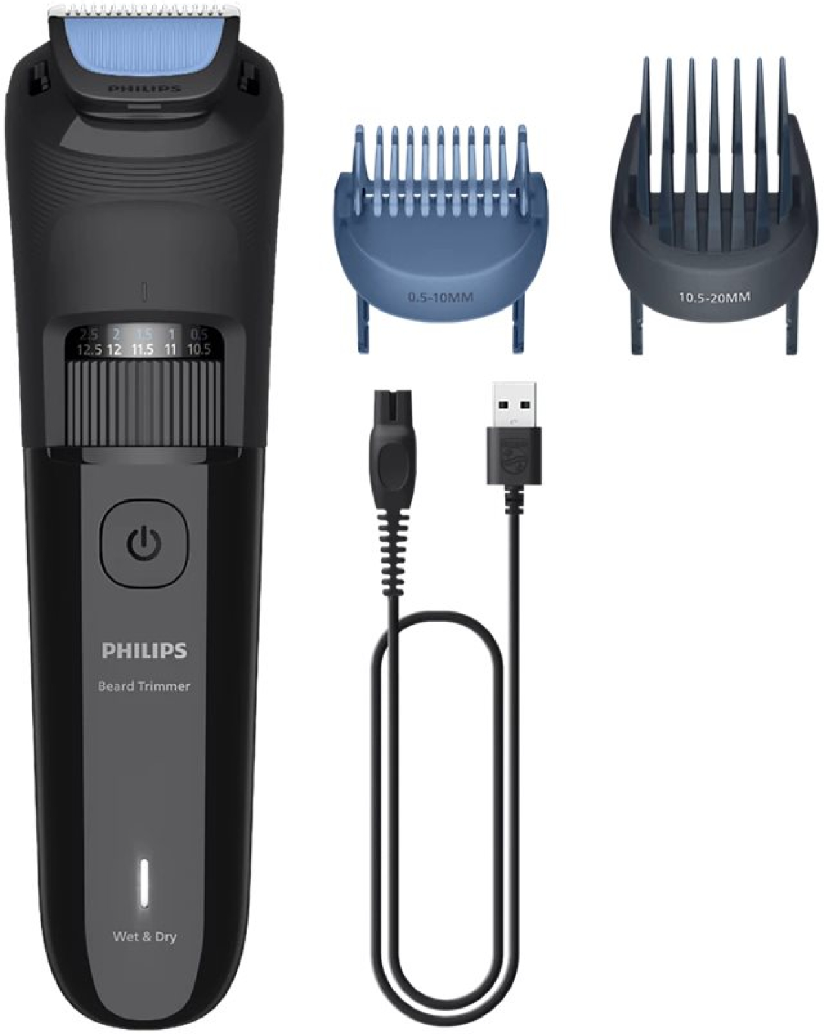 Тример PHILIPS Beard trimmer series 3000 70 minutes cordless use - 4 hours chargingна ниска цена с бърза доставка - BestPC.BG