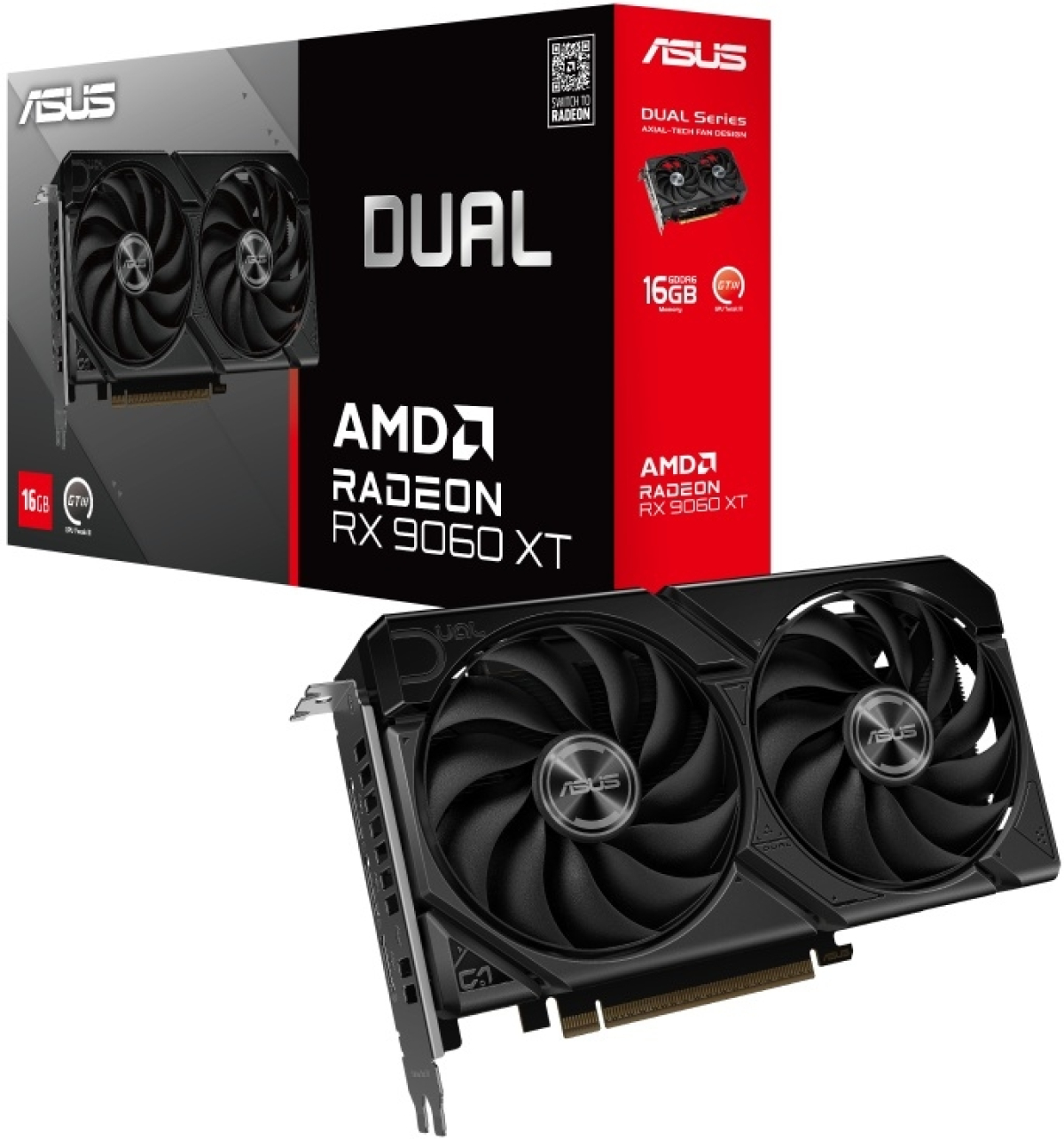 Видеокарта Asus Dual RX 9060XT 16GB GDDR6на ниска цена с бърза доставка - BestPC.BG
