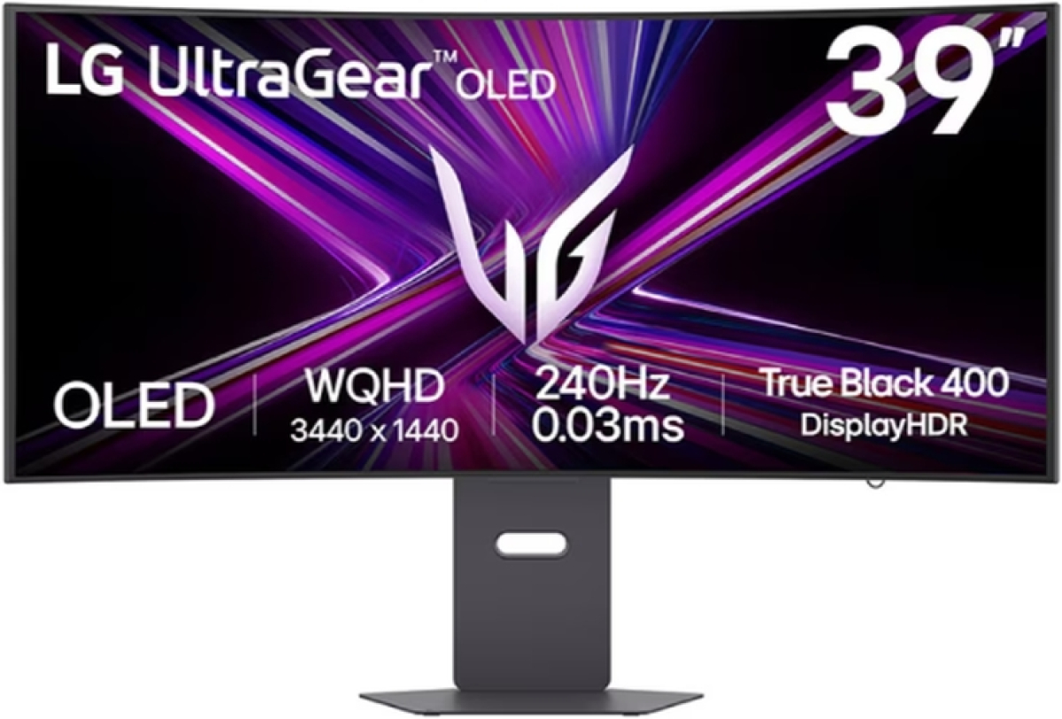 Монитор LG 39GX900A-B, 39", OLED UltraGear 21:9 Curved, 0.03 ms, WQHD (3440x1440), SB-C, PD 65W, HDMI, DP, PBP, Blackна ниска цена с бърза доставка - BestPC.BG