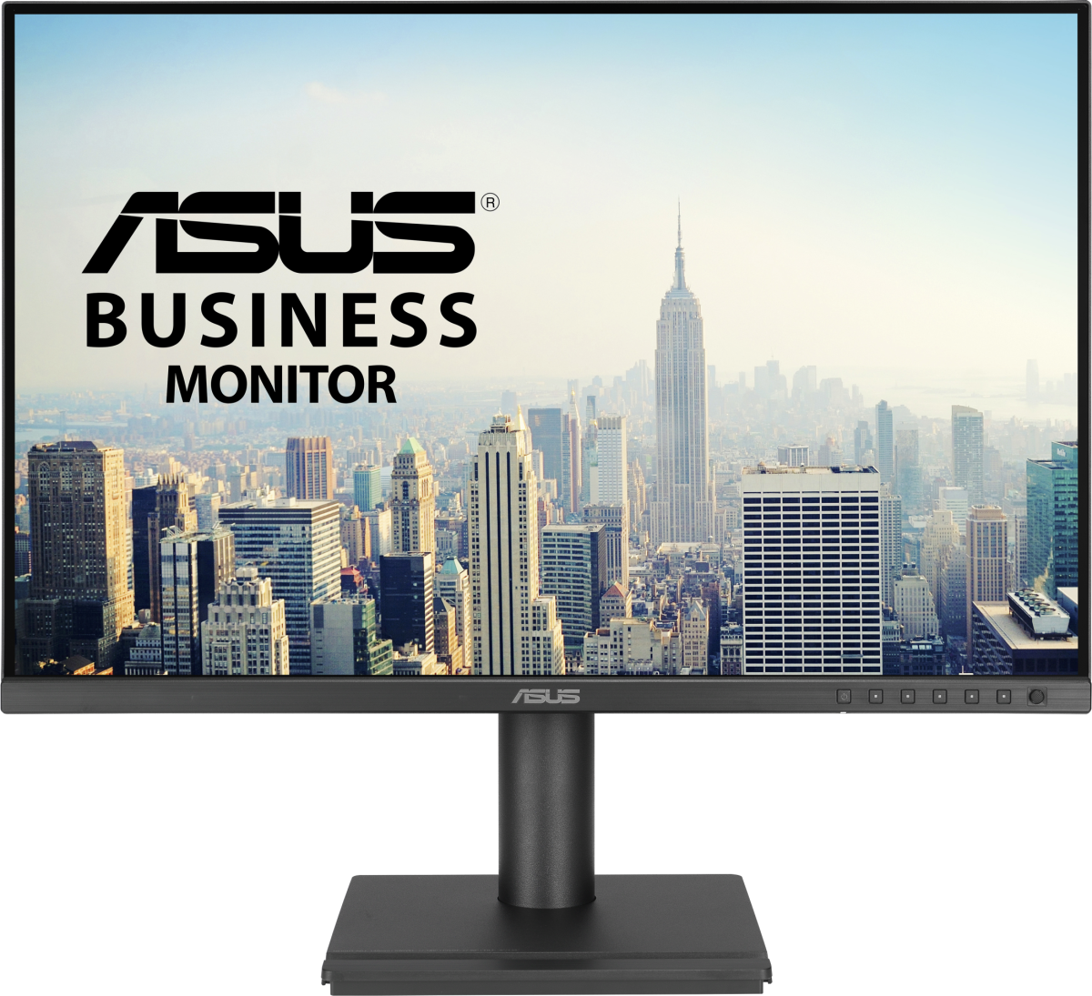 Монитор ASUS BE248CFN, 24.1" 100Hz, FHD (1920x1200) 16:9, 1x DP, 1x HDMI, 4x USB 3.2 Gen 1 Type-A, RJ45, Черенна ниска цена с бърза доставка - BestPC.BG