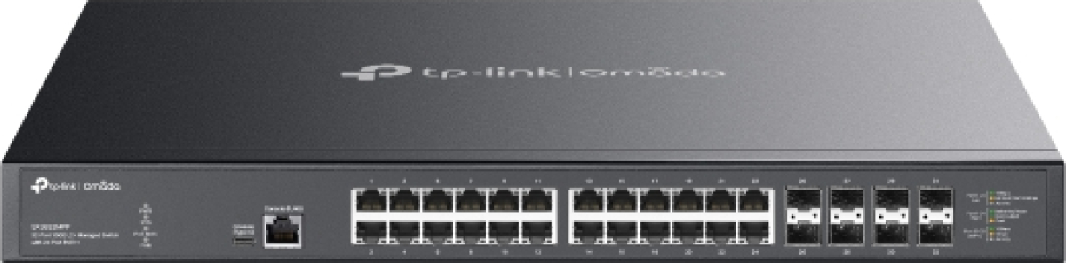 TP-Link Omada SX3832MPP, 32-портов 10GE L2+ управляем комутатор с 24-портов PoE++на ниска цена с бърза доставка - BestPC.BG
