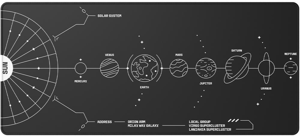 Подложка за мишка Геймърски пад Dark Project - Terra Nova Black XLна ниска цена с бърза доставка - BestPC.BG