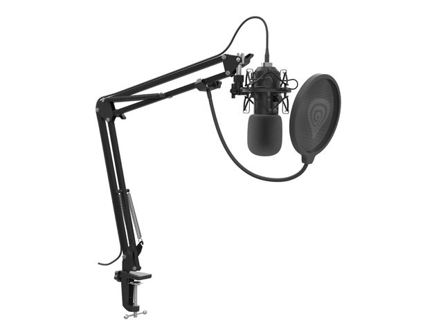 Микрофон Genesis Microphone Radium 400 G2 Studio USB ARM Popfilterна ниска цена с бърза доставка - BestPC.BG