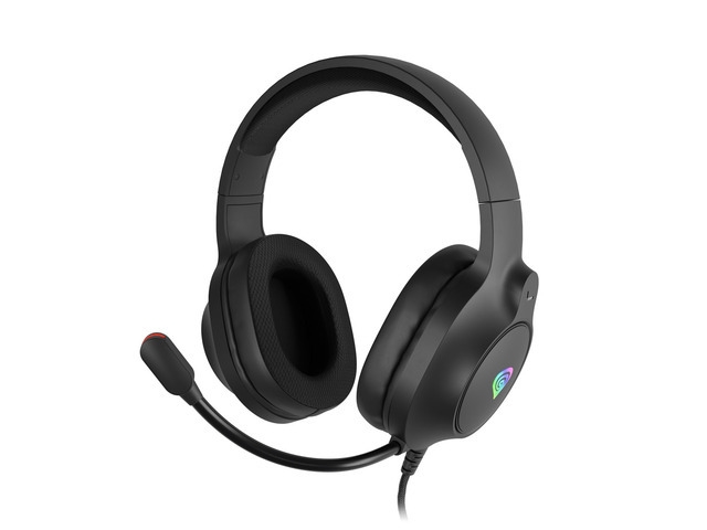 Слушалки Genesis Headset Neon 213 With Microphone RGB Illumination Blackна ниска цена с бърза доставка - BestPC.BG