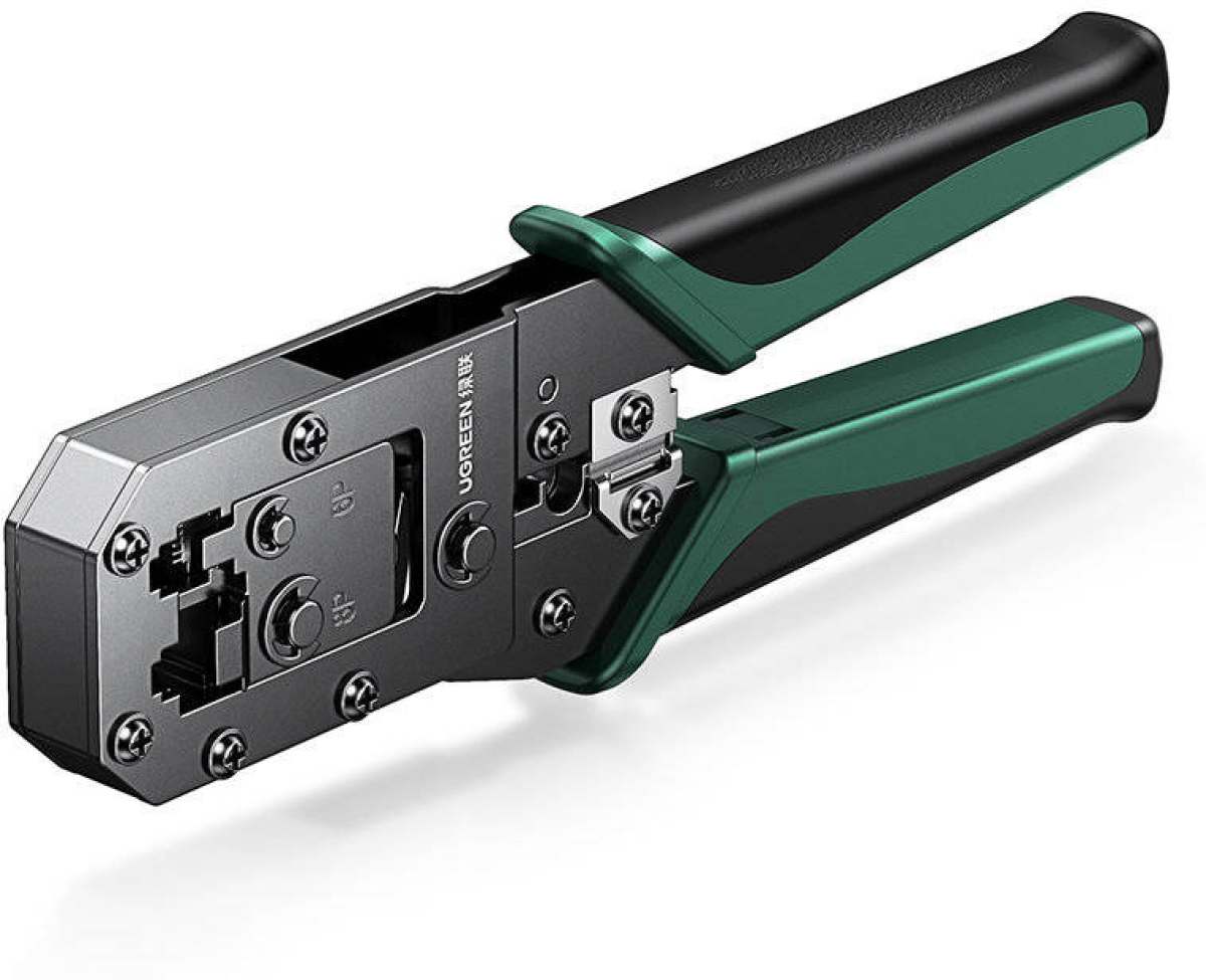 Инструмент/Тестер Клещи за кримпване UGREEN NW136 - 70683 за RJ45-RJ11 с нож и инструмент за отстраняване на изолацияна ниска цена с бърза доставка - BestPC.BG