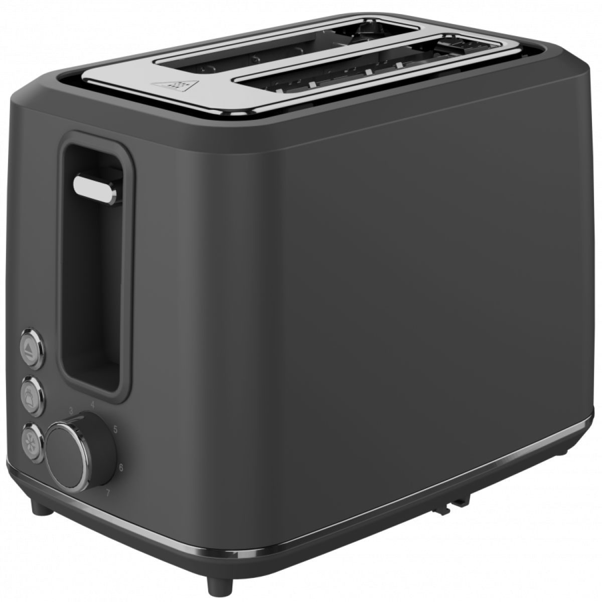 Тостер Electric Toaster, Grey, 220-240V, 50-60Hz, 920-1080W, 2 slots, 3 modes, 7 browning levelsна ниска цена с бърза доставка - BestPC.BG