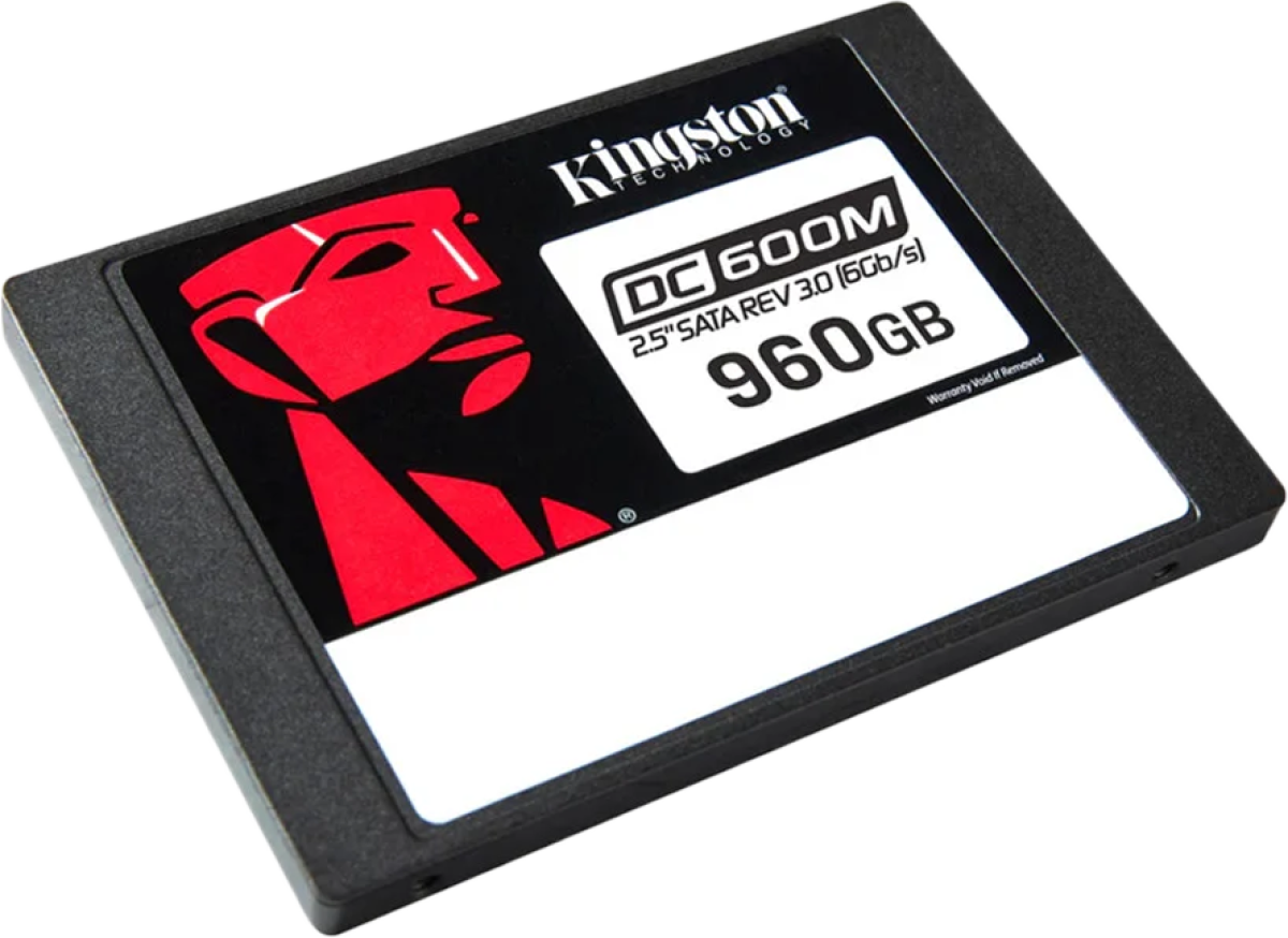 Kingston 960G DC600M (Mixed-Use) 2.5'' Enterprise SATA SSDна ниска цена с бърза доставка - BestPC.BG