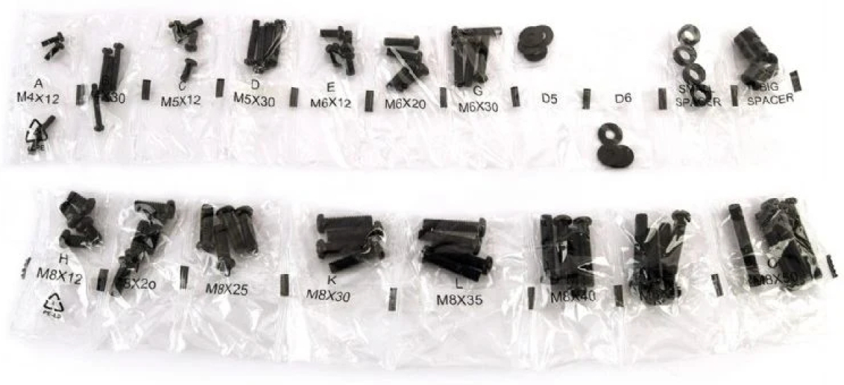 Други Gembird комплект универсални винтове за стенен монтаж VESA Screw Kit - WM-KIT-01на ниска цена с бърза доставка - BestPC.BG