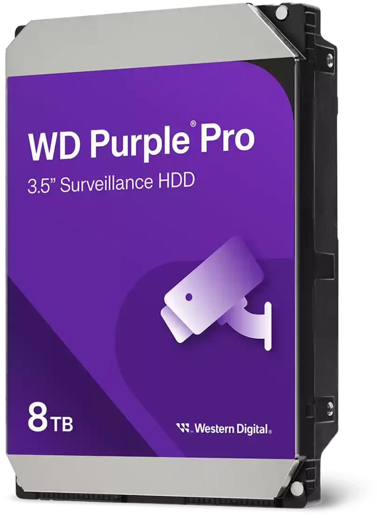 HDD за DVR-видеонаблюдение Твърд диск WD Purple Pro 8TB 7200rpm 256MB WD8002PURPна ниска цена с бърза доставка - BestPC.BG