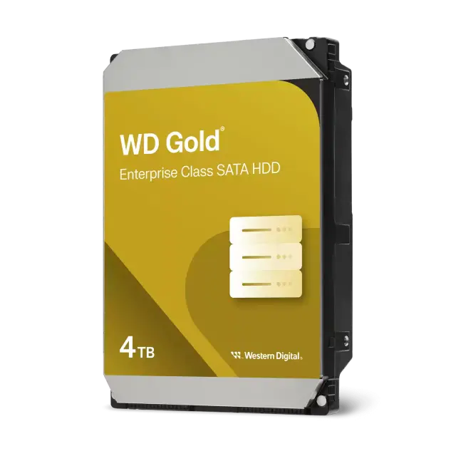 HDD сървърен Western Digital WD Gold Enterprise Class, 4TB, 256MB, SATA III, 3.5"на ниска цена с бърза доставка - BestPC.BG