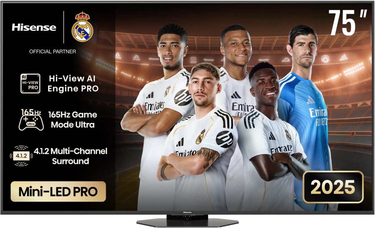 Телевизор Hisense 75" U8Q, 4K Ultra HD 3840x2160, Mini Led Pro, 165Hz, IPS, HDR 10+, Dolby Atmos, Smart TV,3xHDMI, 2xUSB, LAN, DVB-T2-C-S2на ниска цена с бърза доставка - BestPC.BG